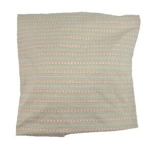 VTG Ralph Lauren Coco Palm Rose Floral Stripe King Size Fitted Sheet RARE Italy